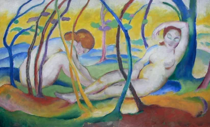 Nudes under Trees